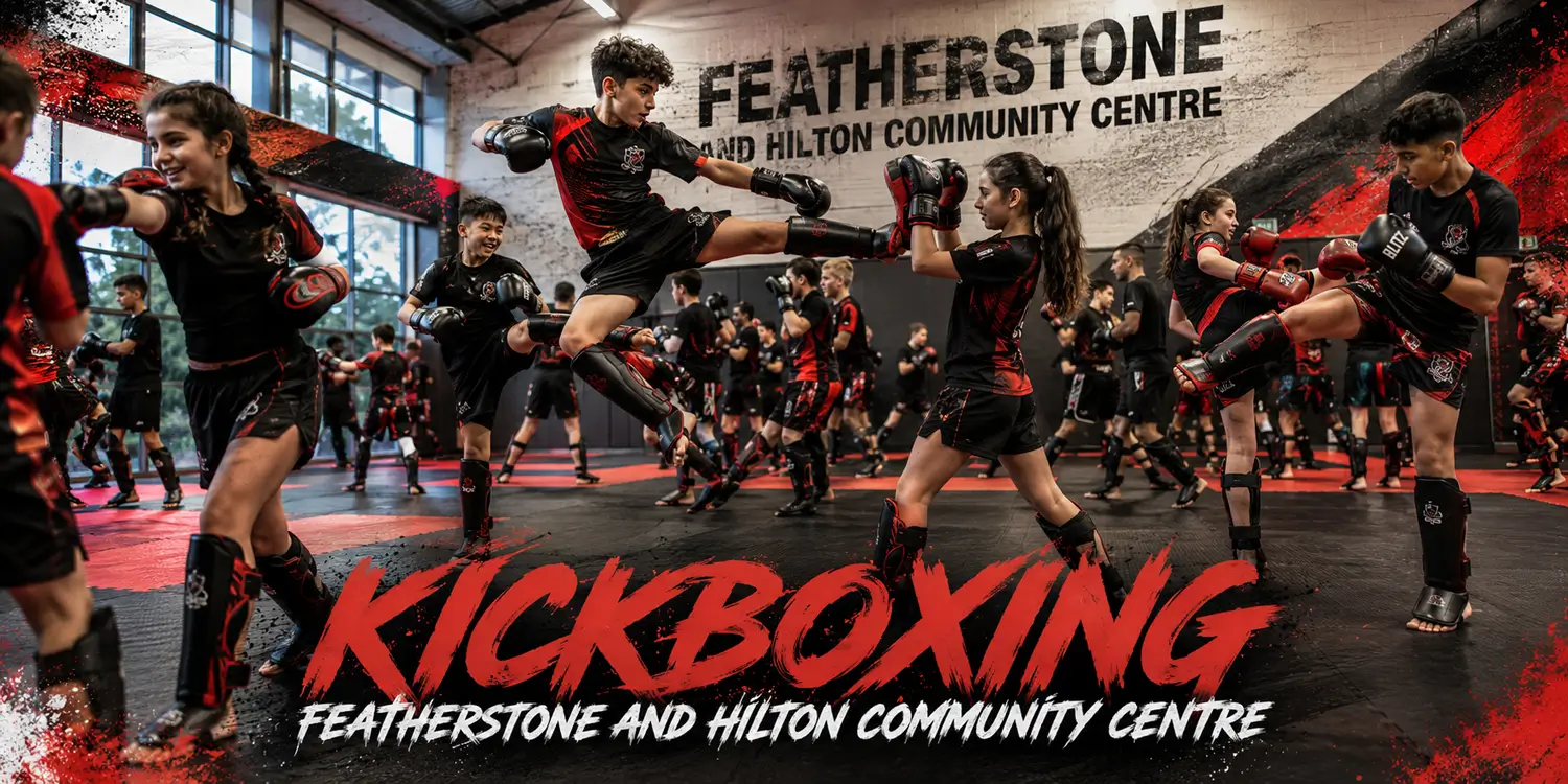 EZNQZWV: Kickboxing Sessions at Featherstone and Hilton Community Centre