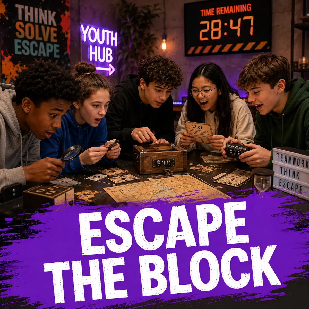EV7NSKO: Escape The Block Challenge at The Block