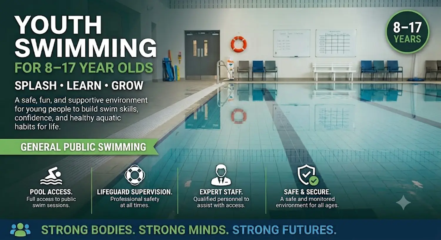 EFRTELW-200720261000: MyActive Swim Sessions at MyActive Cheadle Leisure Centre – 20/07/2026 10:00 am