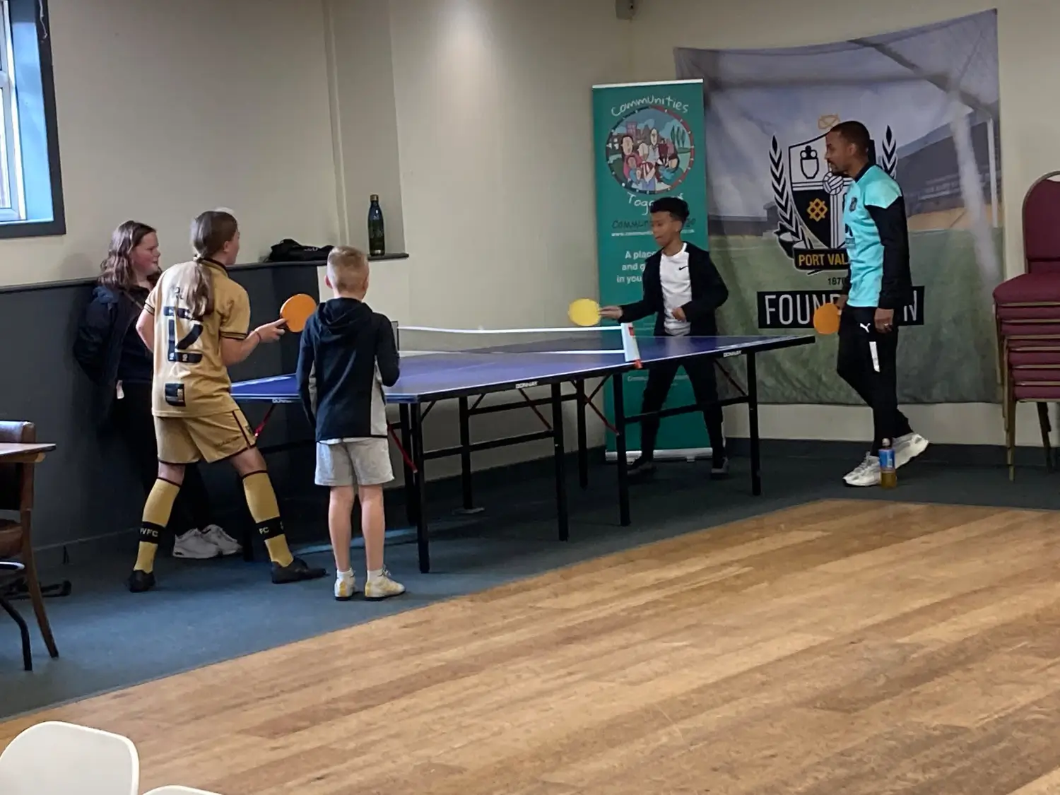EG0PYRE: Monday Night Youth Club at Port Vale Foundation Tommy Cheadles